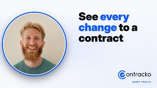 See every change to a contract with audit trails