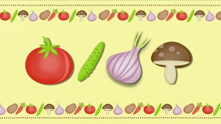 야채 Vegetable |아리송 퀴즈송 영어동요
