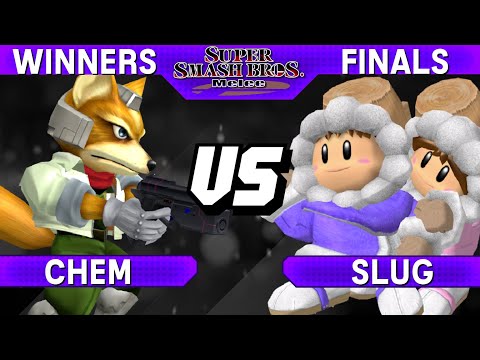 Smash Melee - Chem (Fox) vs SluG (ICs) - S@LT 206 Winners Finals