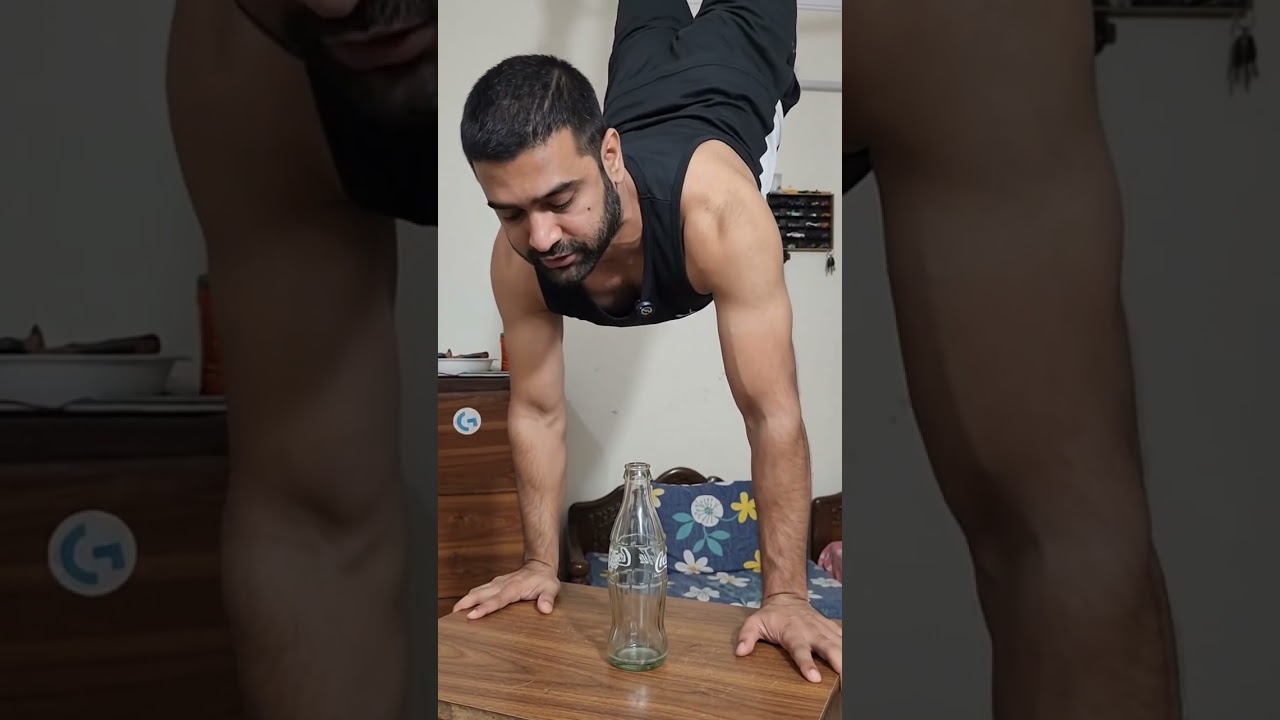 EPIC HANDSTAND BOTTLE FLIP! Witness AI VFX's Omni Flash Power!