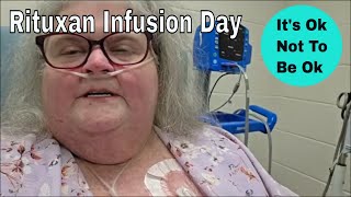 Rituxan Infusion Day * Health Talk * Stamp Idea To Make & Leave In The Wild 