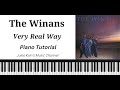 The Winans - Very Real Way - Piano Tutorial