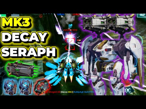 WR - Insane Mk3 Decay Seraph Kills Everyone | War Robots Skirmish Gameplay