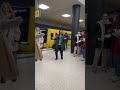 Dancing Macarena In The Public Shorts