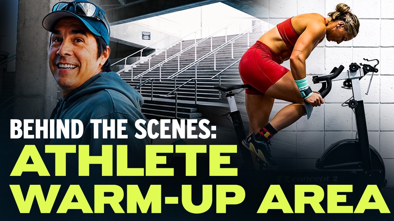 The Making of the 2026 Games: Sneak Peek Into Athlete Warm-Up Area