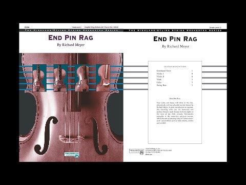 End Pin Rag, by Richard Meyer – Score & Sound