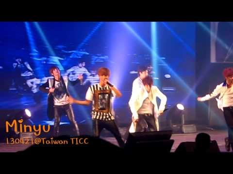 130421 Boyfriend JANUS Taiwan FM - Boyfriend (focus Minwoo 珉玗)