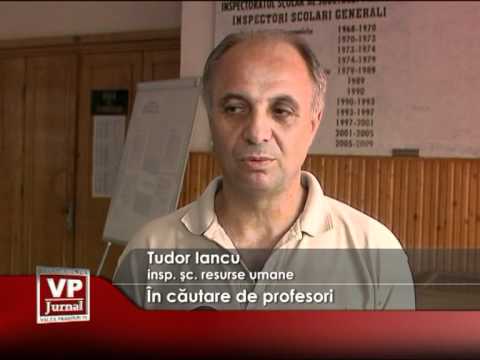 În căutare de profesori