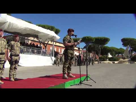 IO SONO DEL 9° e ME NE FREGO! Discorso di fine comando del Col. Inc. Giuliano Angelucci