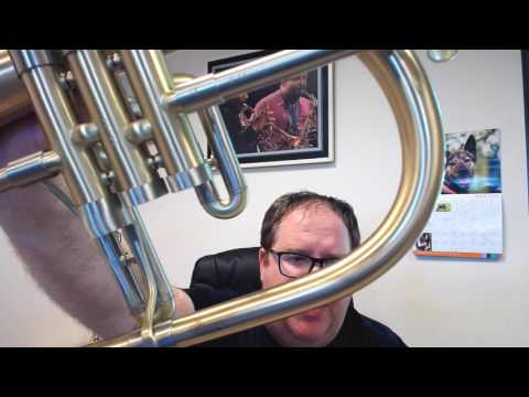 Adams F2 Selected Series Flugelhorn in Brushed Lacquer! image 7