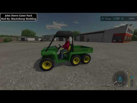John Deere Gator Pack | Mod | Farming Simulator 22