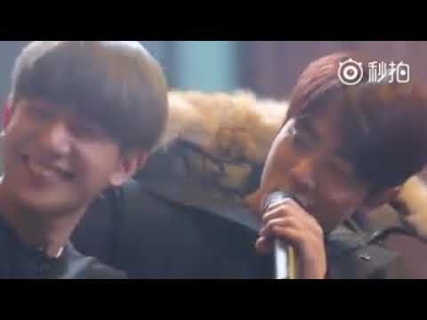 Xiao Zhan,Bai Shu,Chu Peng Yue,and the rest of xnine sings "Meteor Rain"