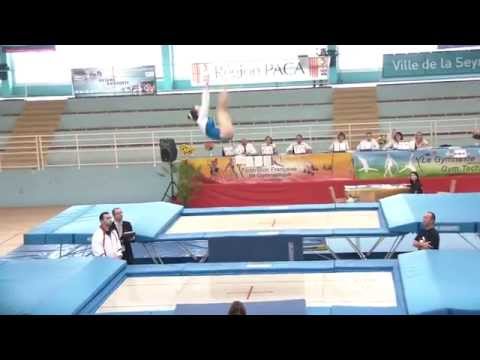 CISAG : Trampoline Championnat de Zone à La Seyne-sur-Mer - Clémence
