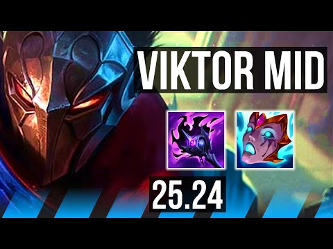 VIKTOR vs FIZZ (MID) | EUW Challenger | 25.24