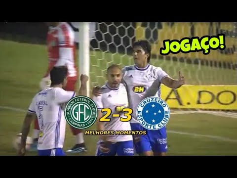 JOGACO! GUARANI 2 x 3 CRUZEIRO | MELHORES MOMENTOS | BRASILEIRÃO SÉRIE B 2020