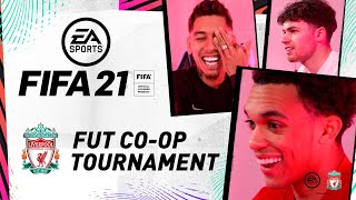 “He didn’t want to ruin his hair!” | Liverpool PS5 FUT Co-Op Tournament