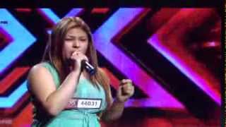 El Factor X US 1st audition Brigett Corinna Murrietta