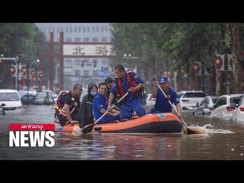 At least 20 dead, 33 missing after Typhoon Doksuri slams Beijing
