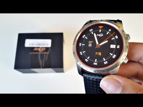 2017 Powerful ALLCALL W1 Android Smart Watch - AMOLED - 2GB + 16GB