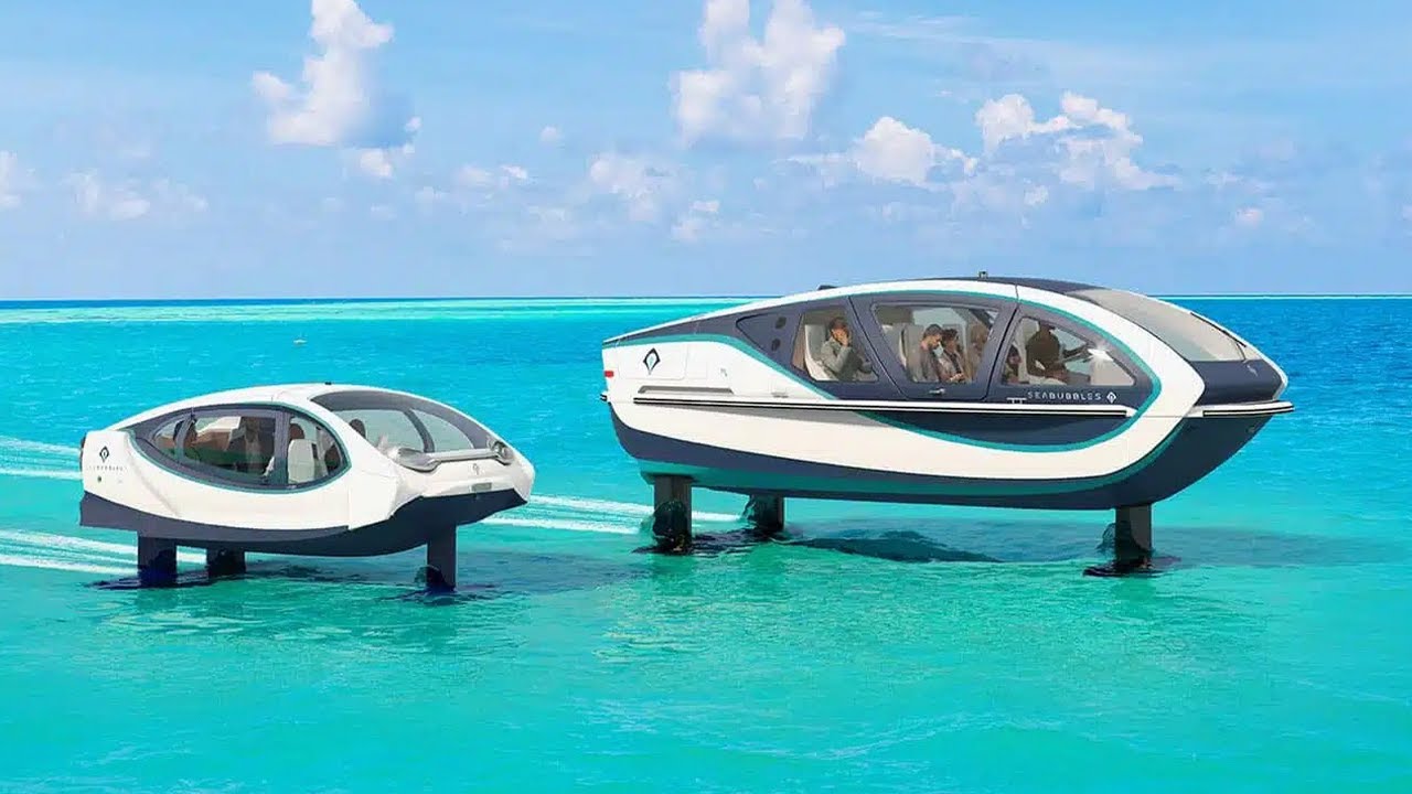 SeaBubbles Bubble: The Compact Watercraft that Makes You Feel Like You're Flying on Water