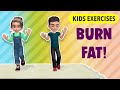 Burn Fat Kids Exercises At Home Fun Workout