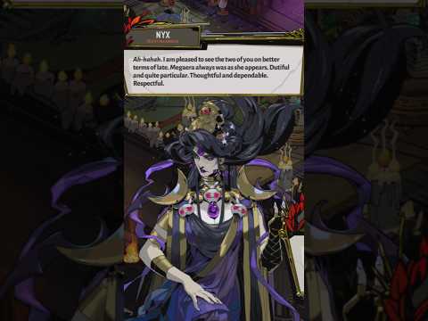Zagreus asks Nyx about Megaera #hades