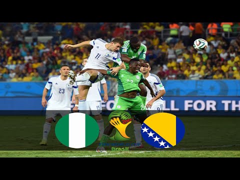 Nigeria vs Bosnia and Herzegovina 2014 FIFA World Cup Brazil Match 29