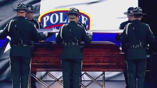 Slain San Marcos police officer honored at funeral 1 year after death | FOX 7 Austin