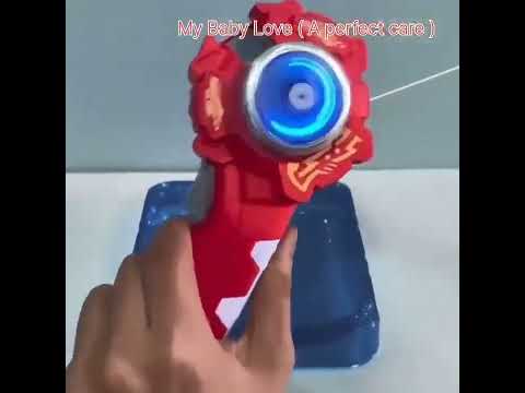 Deeshora 8 in 2 Metal Beyb Combo Toy with Stadium Set and 3