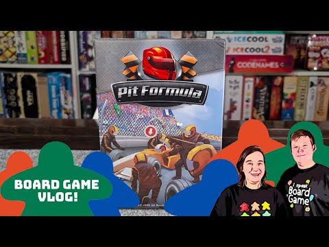 Board Game Vlog! (Pit Formula)