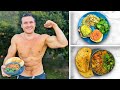 WHAT I ATE TODAY FOR VEGAN MUSCLE | Best High Protein Meals I've Ever Made