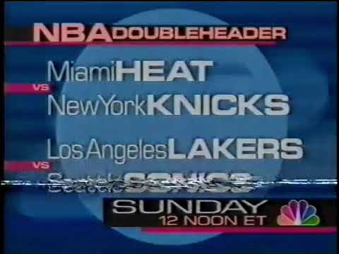NBA on NBC promo 1997