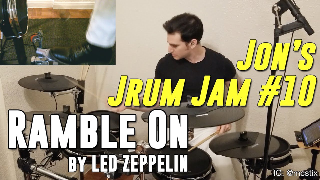 #10: Ramble On - Led Zeppelin - Drum Cover