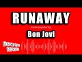 Bon Jovi - Runaway (Karaoke Version)