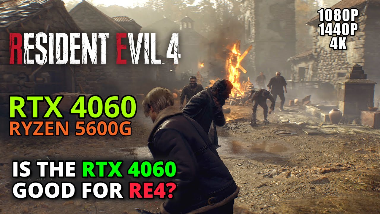 Resident Evil 4 Remake: LOW to ULTRA (RTX 4060 + Ryzen 5600G) - Benchmark