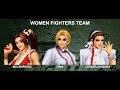 The King Of Fighters 98 Arcade Women FightersTeam 1 Crédito Até O Final