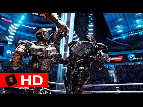 Gigantes De Acero (2011) - Zeus Vs Atom - Pelea Final (20/20) | SalvadorClips