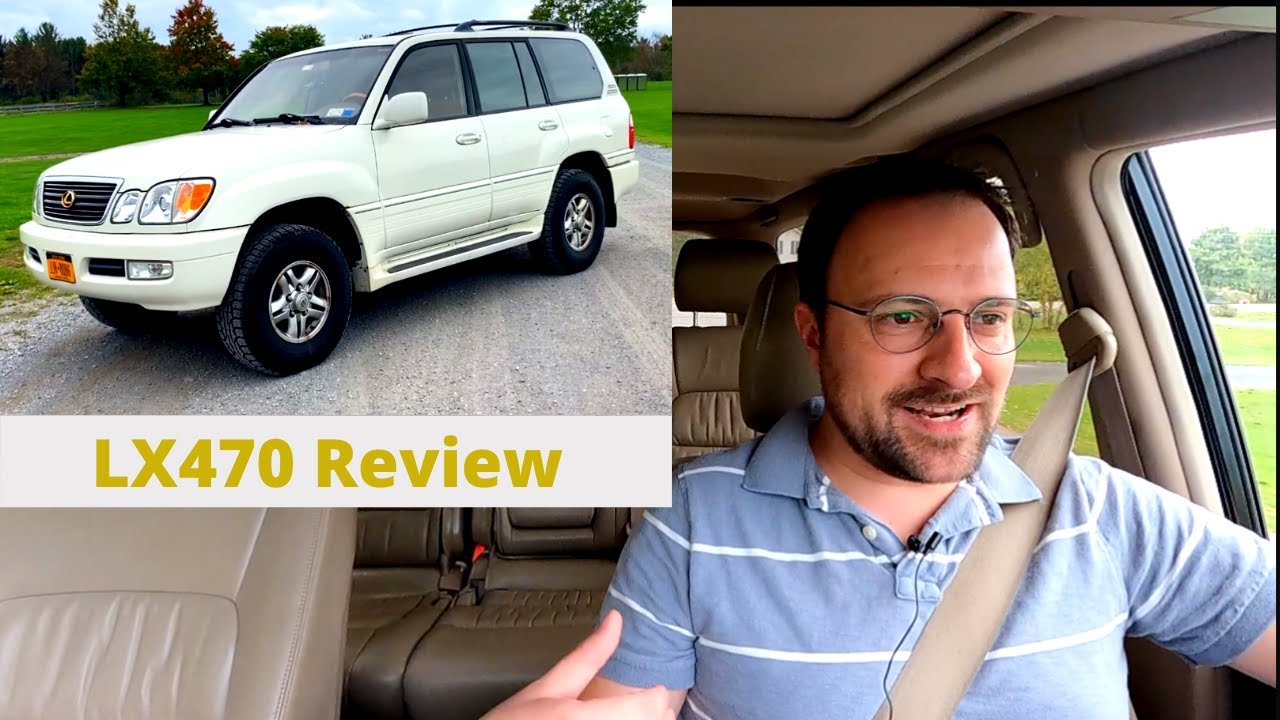 Test drive and walk around review of a Lexus LX470 Toyota ...