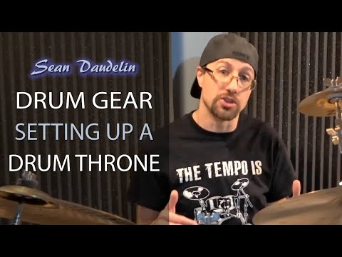 How To Set Up and Position a Drum Throne