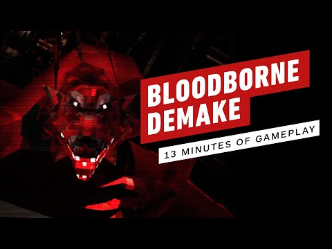13 Minutes of Bloodborne PSX Gameplay - Bloodborne Demake