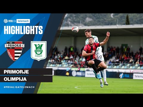 Primorje 0 - 2 Olimpija | 10. krog 2024/25 #PrvaLigaTelemach
