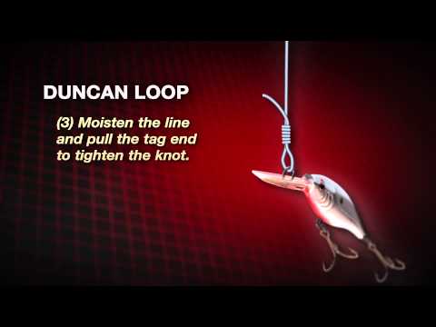 How to tie a Duncan Loop Knot by Abu Garcia