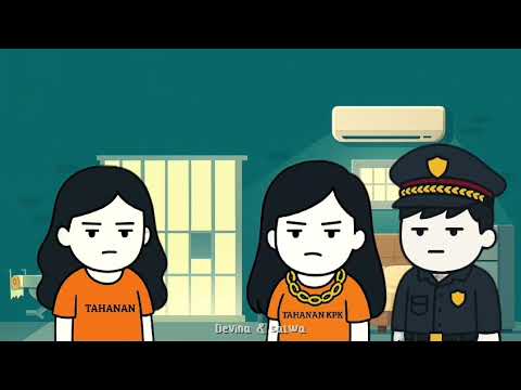 video anekdot berjenis animasi DEVINA ALVIOLA & NUR SALWA