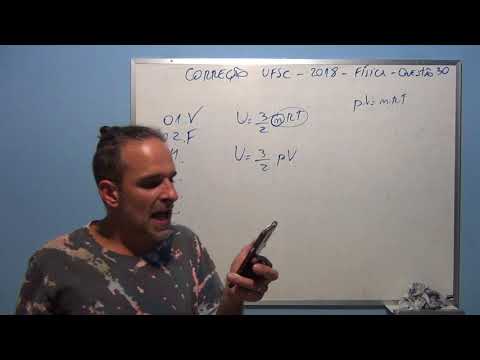 Correção UFSC 2018 Física Questão 30