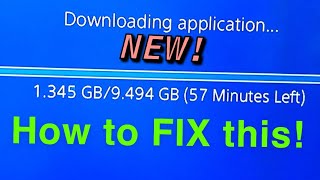 PS4 HOW TO GET FASTER DOWNLOAD SPEED NEW!