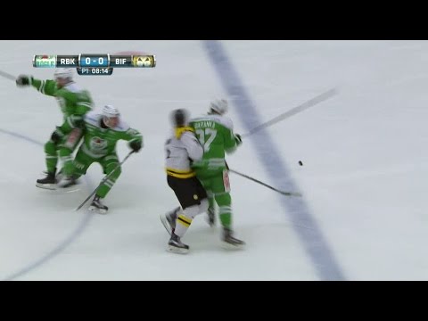 Ölund groggy efter huvudtackling - domaren friade Baranka - TV4 Sport