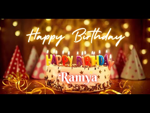 Ramya Happy Birthday | Birthday Songs with name | Birthday Reel | Janmdin | #Ad4beloved