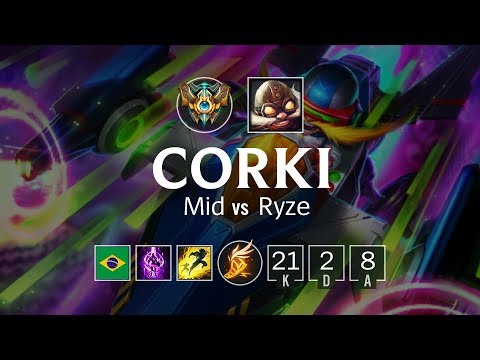 Corki Mid vs Ryze - BR Challenger Patch 8.5
