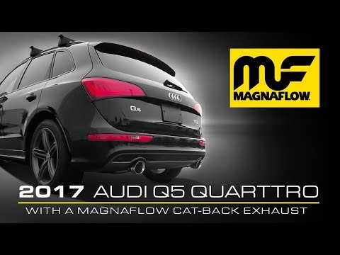 [Hear the Sound] 2014 - 2017 Audi Q5 Quattro with Magnaflow Cat-Back Exhaust [Part# 15378]