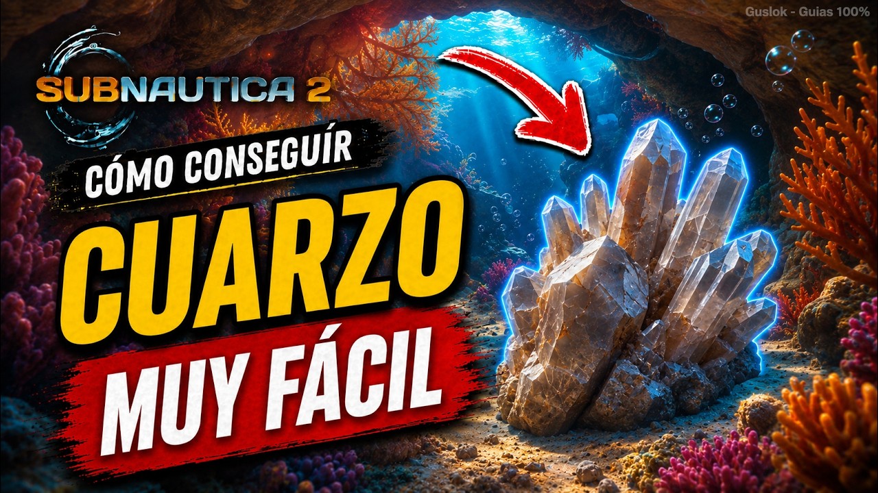 Cómo Conseguir Cuarzo Fácil | Ubicación Exacta Subnautica 2